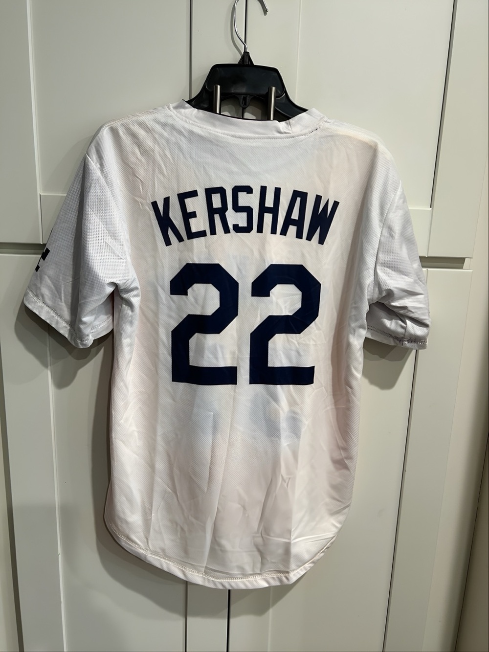 Dodgers Lakers reversible SGA jersey
